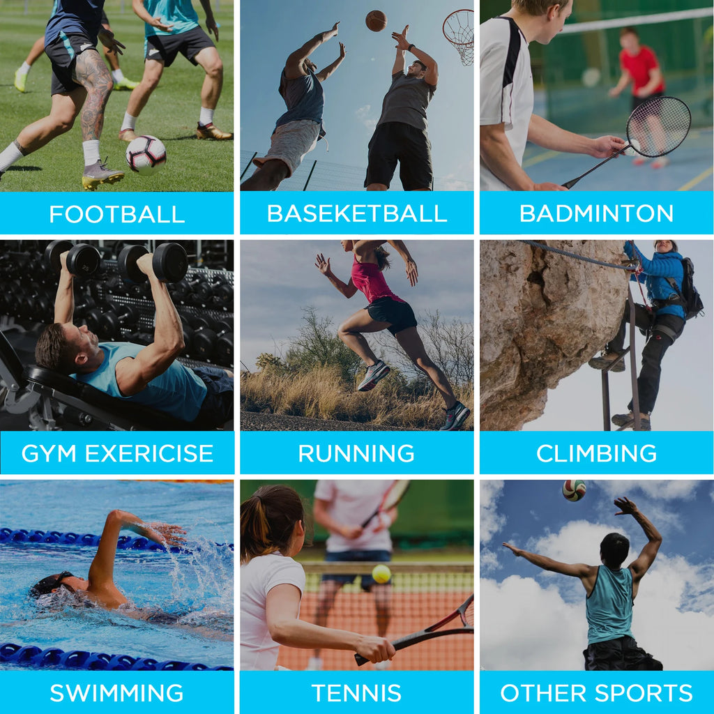 2 Rolls OK TAPE PRO Kinesiology Tape, New Packaging 5cmX16ft Free Cut Tape, Updated Elastic Athletic Tape Therapeutic Latex Free