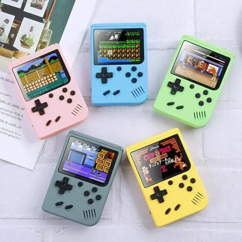 NGNG Portable Game Console with 500 Classic Retro Games 8 Bit 3.0-Inch Color Screen Perfect Birthday Gift for Kids