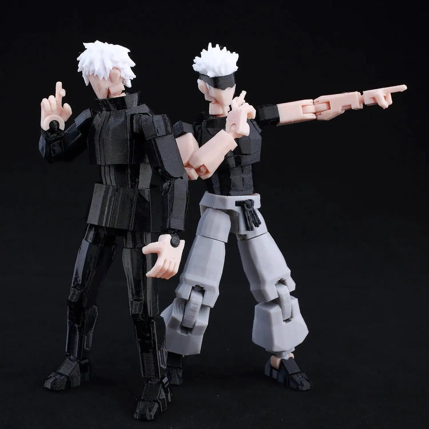 9L3D Printed Anime Jujutsu Kaisen Sukuna Yuji Yuta Satoru Gojo Lucky Dummy 13 Movable Shapeshift Action Figures Mannequin Toys