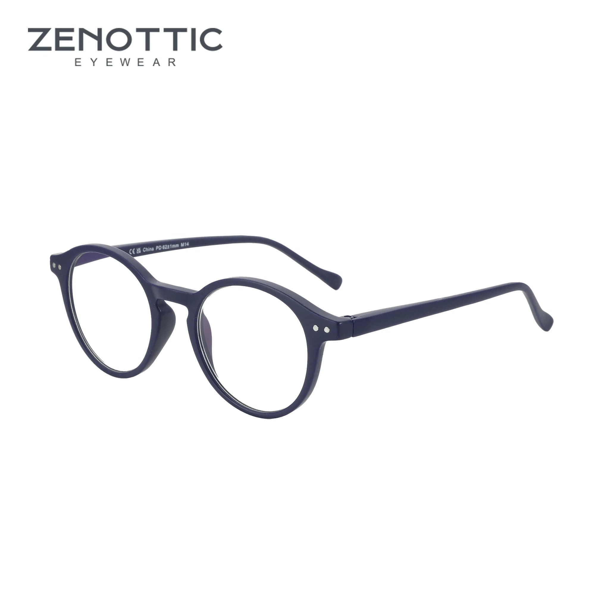 ZENOTTIC 2025 Retro Reading Glasses Anti Blue Light Blocking Readers Fashion Lightweight Eyeglasses Women Men Diopter 0 to 4.0
