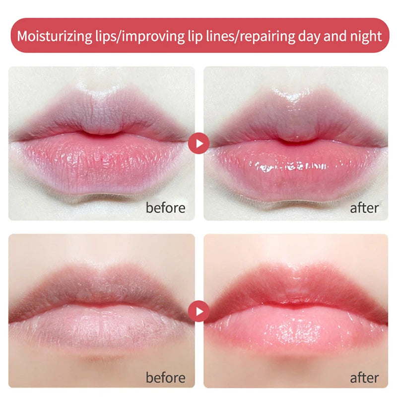 CACE Cherry Blossom Honey Lip Balm — Deeply Hydrating and Plumping, Water-Rich Glossy Finish, Non-Sticky,