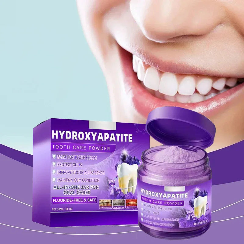 Purple Brightening Powder Enamel-Safe Toothpaste Whitening Powder Strengthen Teeth And Gums Tooth Repair Mineral Powder Gifts