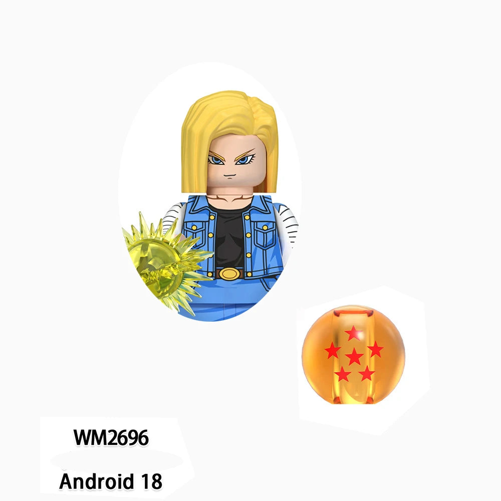 TP1014 TP1019 Japan Adventure TV Shows Mini Building Blocks Bricks With Balls Action Figures Educational Toys For Children Gifts