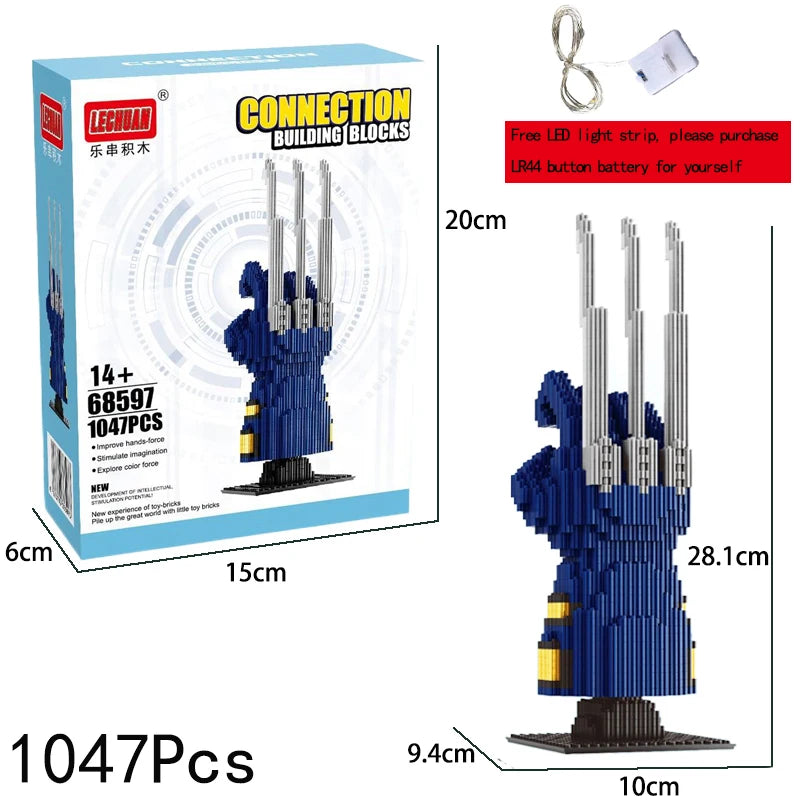 Marvel Legends lega marvel Spider Man Venom Building Blocks Iron Man Venom Cartoon Character building block Toys For Gifts