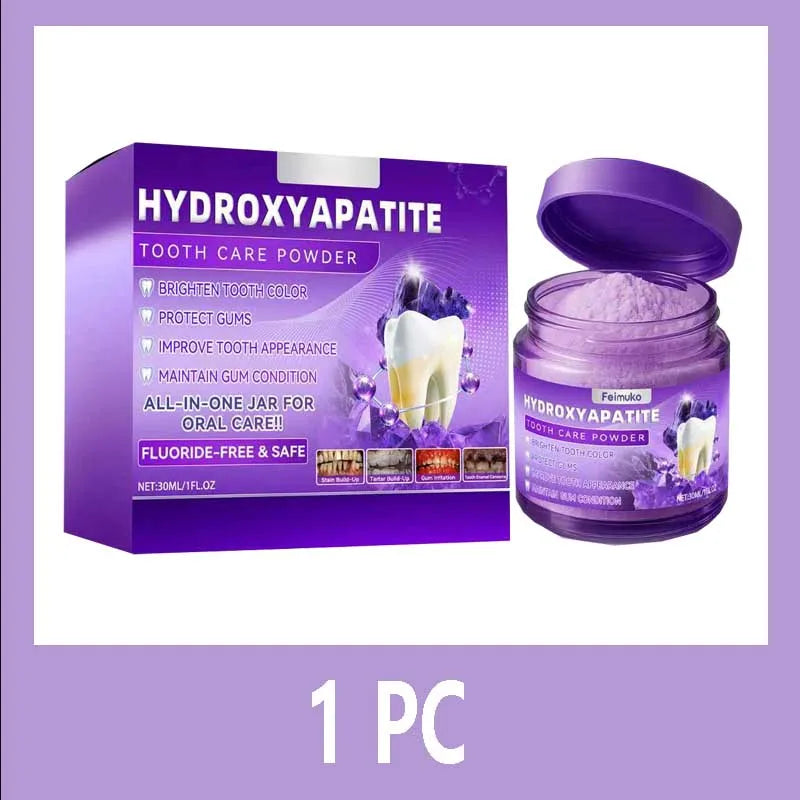 Purple Brightening Powder Enamel-Safe Toothpaste Whitening Powder Strengthen Teeth And Gums Tooth Repair Mineral Powder Gifts