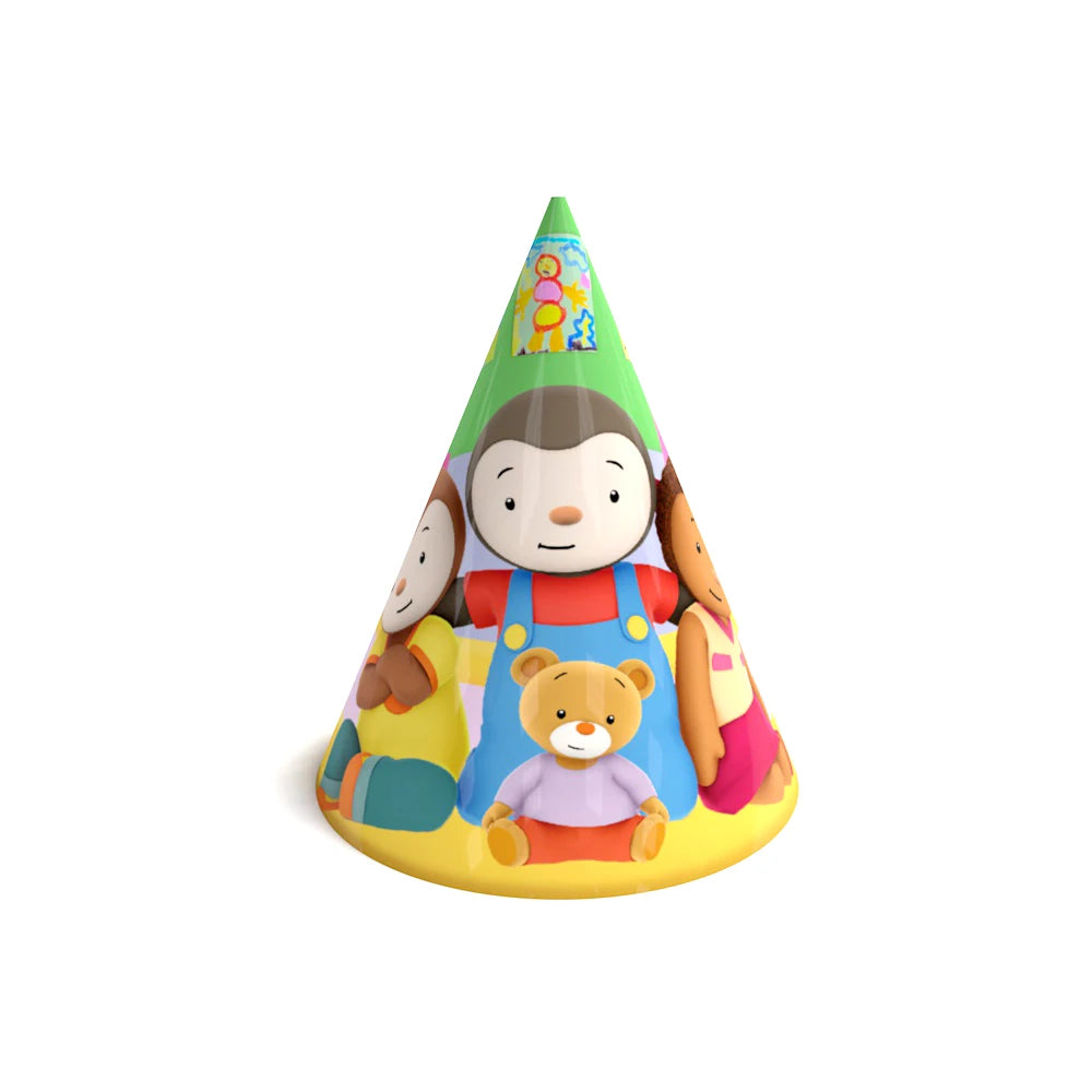 T'choupi Birthday Party Decoration Cartoon Baby Shower Party Supplies Tableware Sets Happy Birthday Cake Topper Birthday Hat