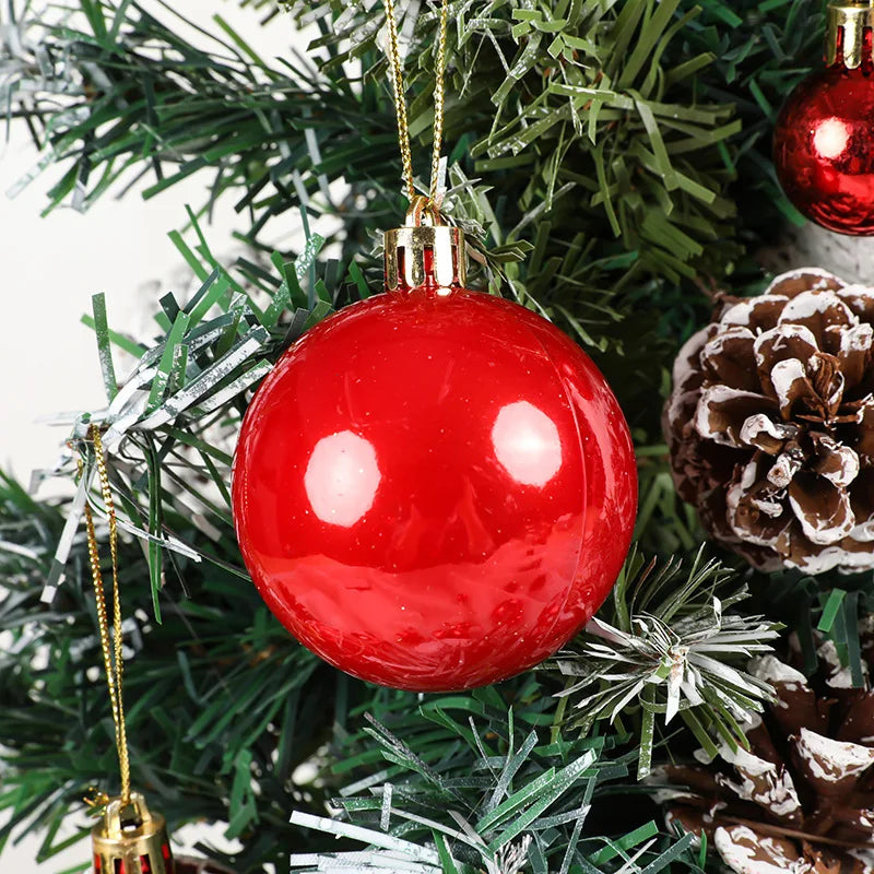 36pcs Christmas Ball Christmas Tree Decoration Ornaments for Home Decor Halloween New Year 2026 Navidad Pendant Ball Accessories