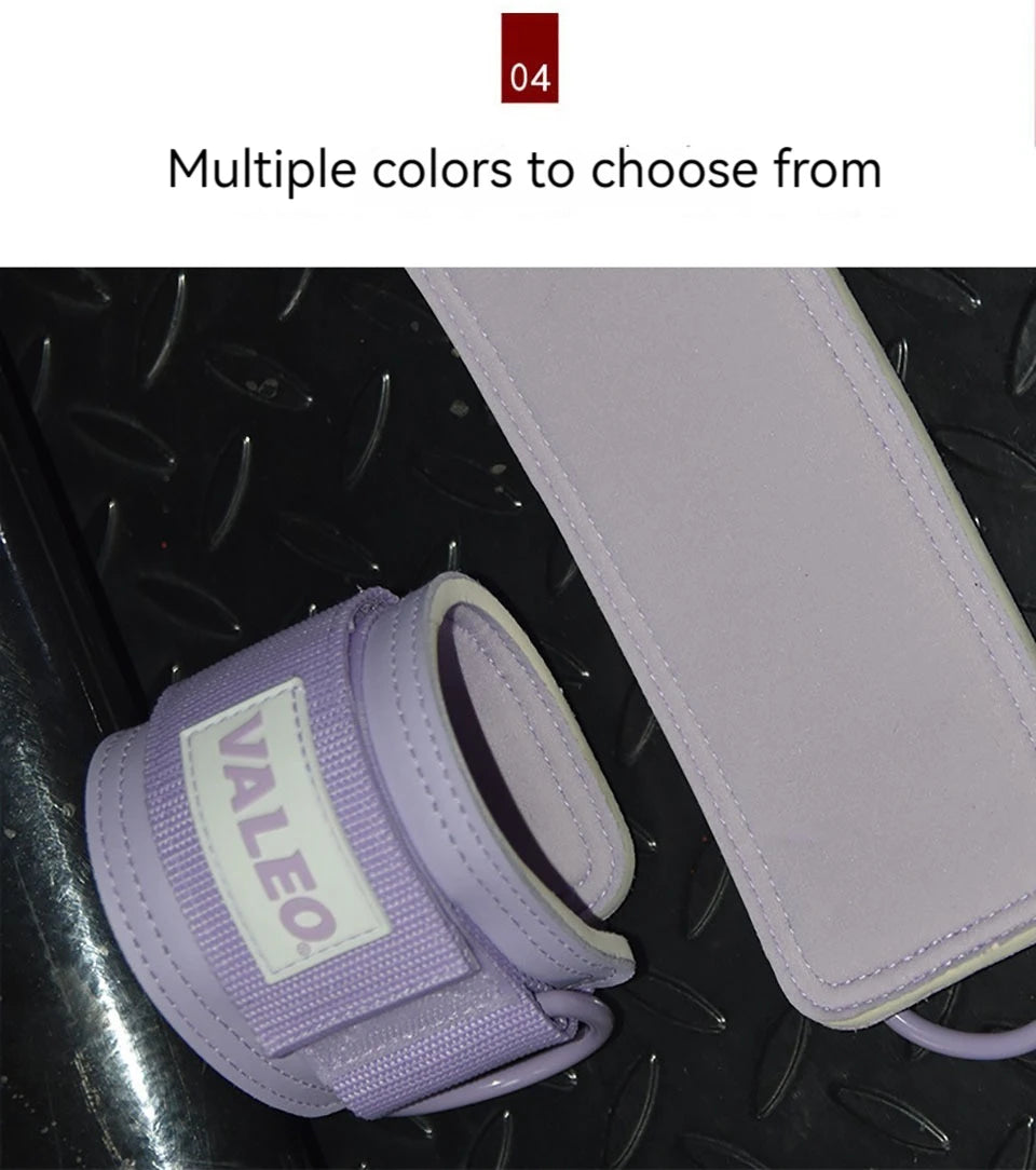 LOOGDEEL Resistance Bands Set Ankle Straps Adjustable Foot Support Padded Cuff Ankle Weight Leg Training Brace Yoga Sport Tool