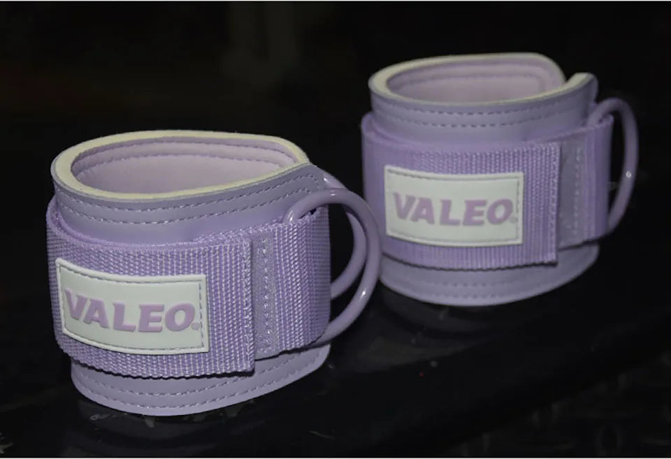 LOOGDEEL Resistance Bands Set Ankle Straps Adjustable Foot Support Padded Cuff Ankle Weight Leg Training Brace Yoga Sport Tool