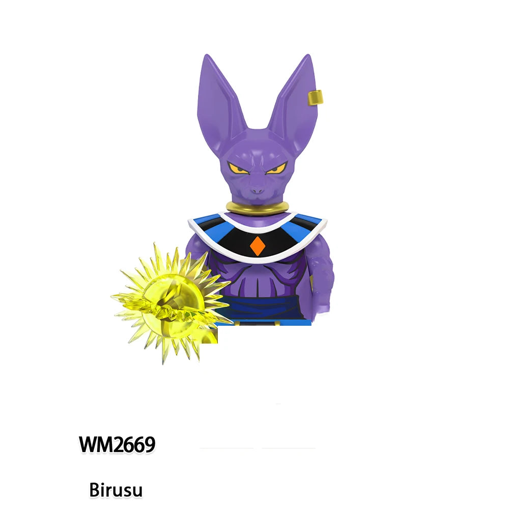 TP1014 TP1019 Japan Adventure TV Shows Mini Building Blocks Bricks With Balls Action Figures Educational Toys For Children Gifts