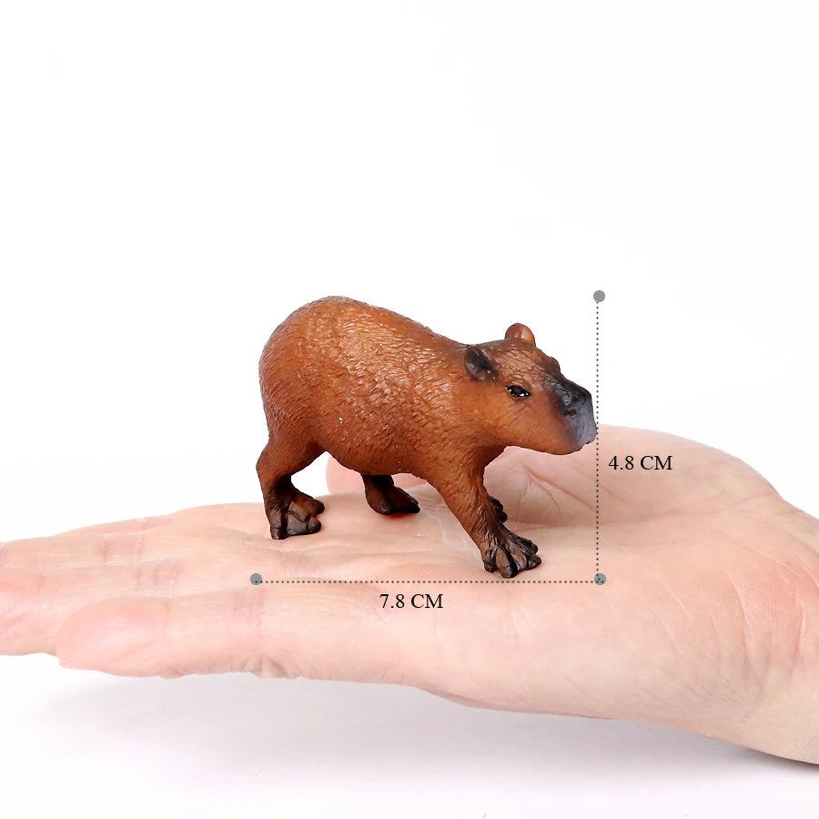 Realistic Woodland Creatures Figurines Toys Raccoon,Beavers ,Badger,Anteater,Platypus Easter Eggs Education Birthday Gift