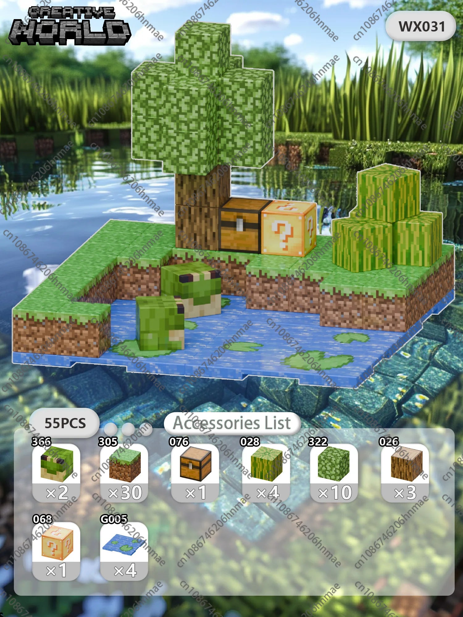 Magnetic Building Blocks Mine World Magnet Cube for Stacking Construction Brick Set Pixel Style Sensory Toys Kid Boys Girls DIY