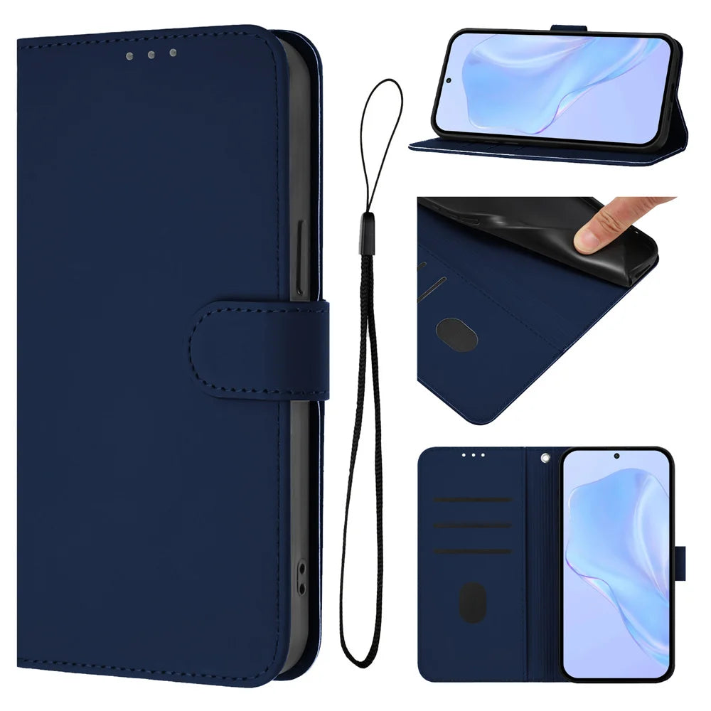 Fundas Honor 400 Smart Case Leather Flip Wallet Book Cover For Coque Huawei Honor 400 Smart LGN-NX1 Magnetic Protect Phone Case