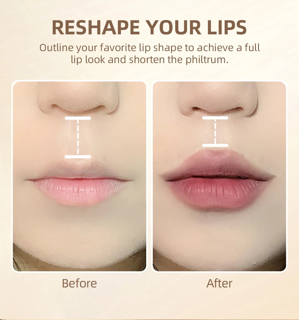 12pcs/set Lip Liner Pencil Waterproof Long Lasting Lipstick Matte Nude Contour Lipliner Pencil Lipstick Pen Lip Tint Cosmetics