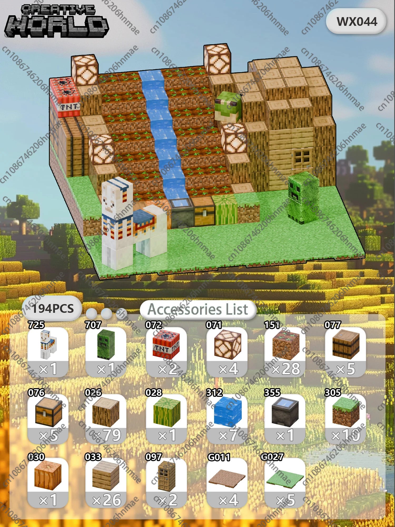 Magnetic Building Blocks Mine World Magnet Cube for Stacking Construction Brick Set Pixel Style Sensory Toys Kid Boys Girls DIY