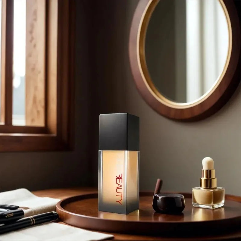 Huda Beauty Flawless Liquid Foundation Matte Concealer Long-lasting Moisturizing Nourishing Facial Makeup Breathable Cosmetics