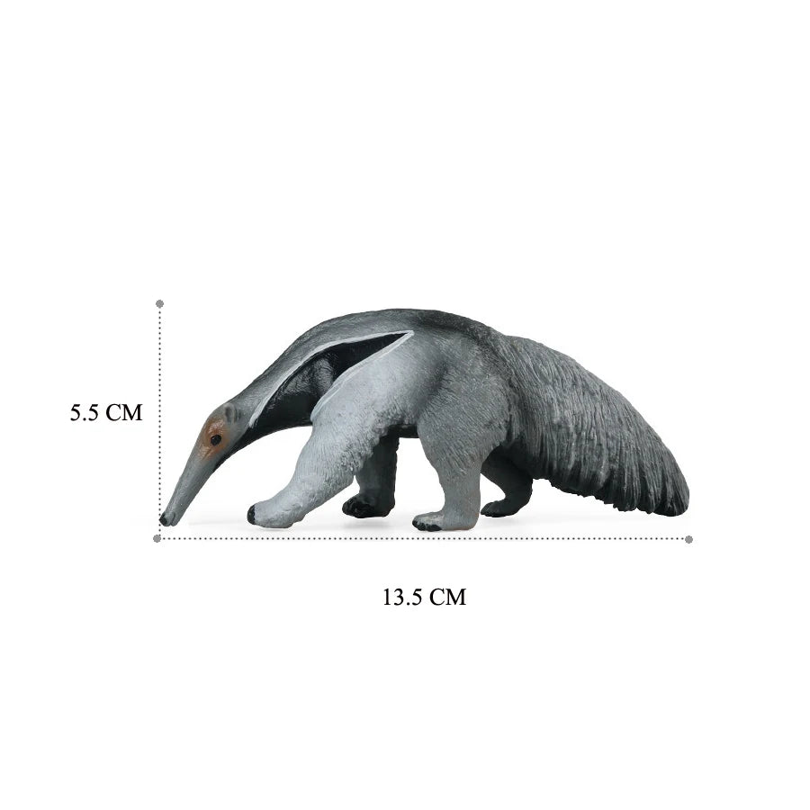 Realistic Woodland Creatures Figurines Toys Raccoon,Beavers ,Badger,Anteater,Platypus Easter Eggs Education Birthday Gift