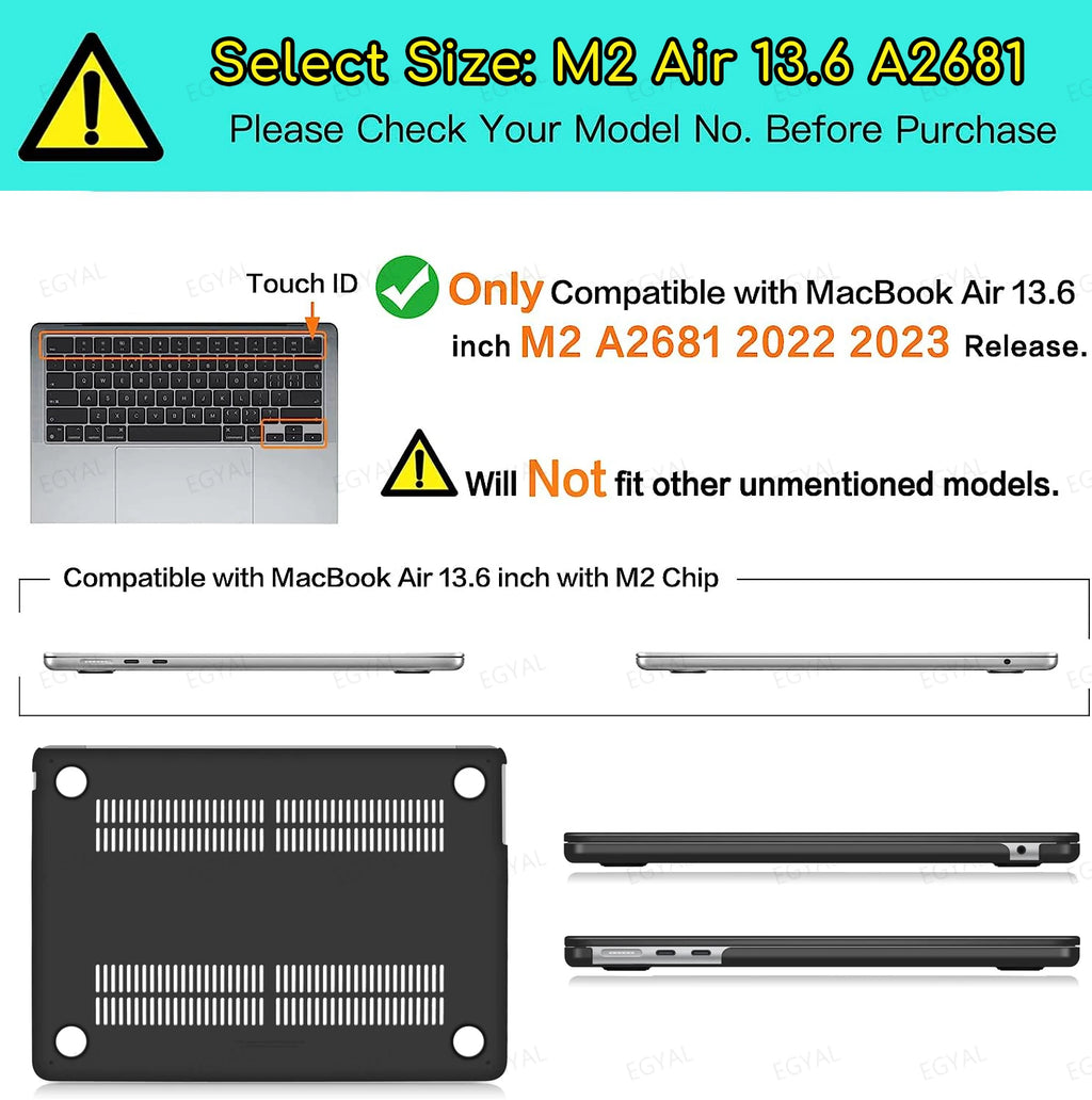 Laptop Case for Macbook Air 13 A2337 2020 A2338 M1 Chip Pro 13 2022 M2 Air 13.6 M2 for Macbook Pro 14 case M4 2023 M3 Pro 16