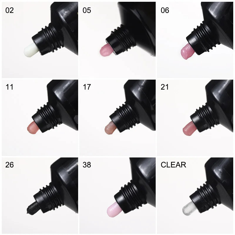 MSHARE Poly Nails Acryl Gel 60ml Builder UV Led Acrylgel Nails Extensions Acrylic Pink White Clear Acrylatic Hema Tpo Free Gel