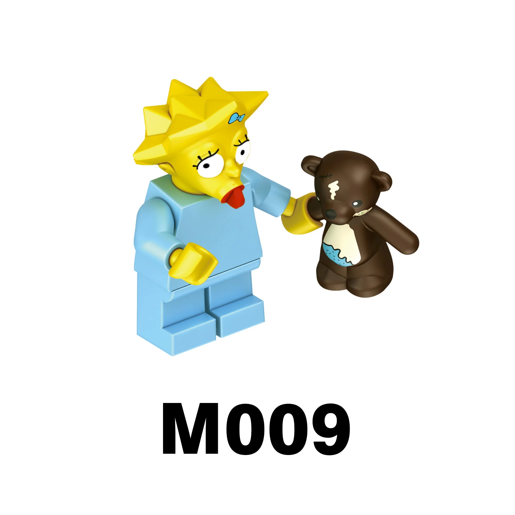 Disney Building Blocks Cartoon Comedy Simpson Family Mini Model Figures Assemble Action Bros Figures Building Blocks Toys