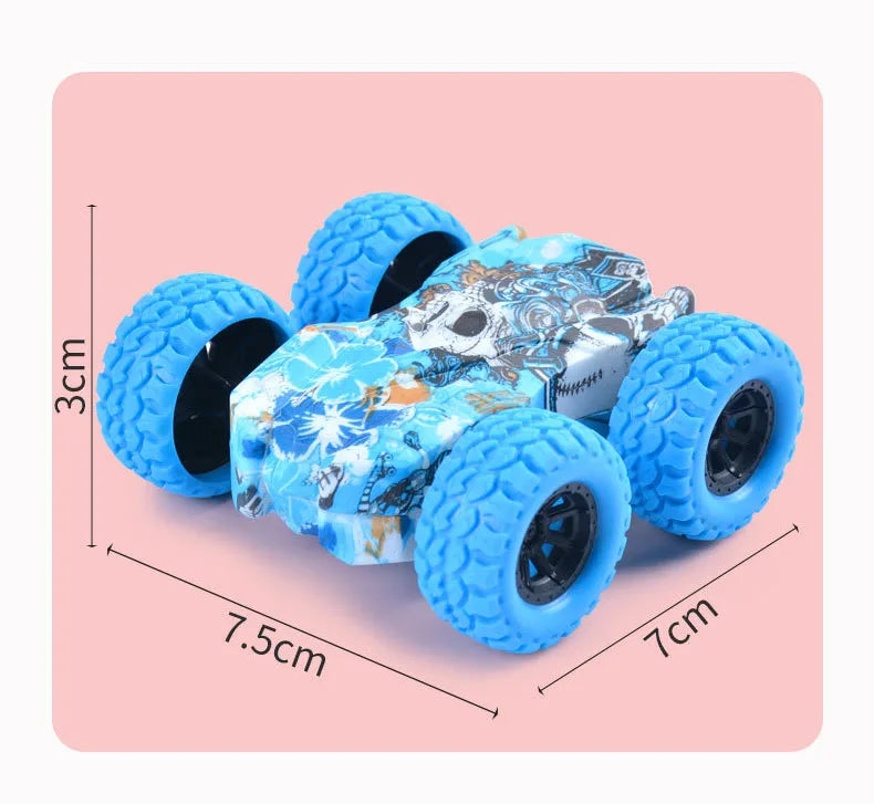 Children's toy car fun double-sided car inertial safety anti-collision anti-fall Kid's anti-fall model sliding off-road vehicle