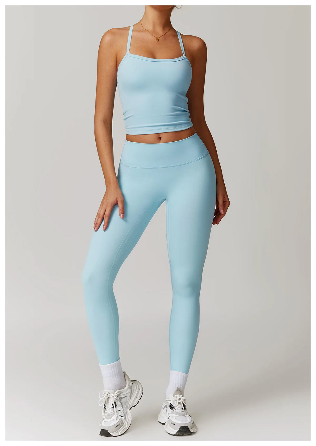 Women Cross Back Yoga Top Breathable Shockproof Sports Vest Fitness Sport Bra With Padded Gym Crop Top Running Active Sportswear