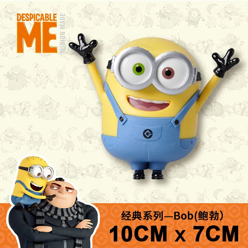 Authentic Full Series Toys Set Miniones Kevin Bob Gru 3d Eye Despicable Miniones With Action Figures Toys For Kids Gifts