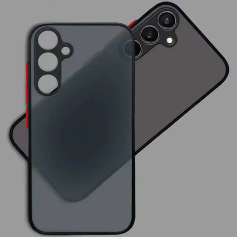 Soft TPU Shockproof Armor Matte Phone Case For Samsung Galaxy S25 S24 S23 S 25 Ultra Plus FE Cases Clear Hard Bumper Back Cover