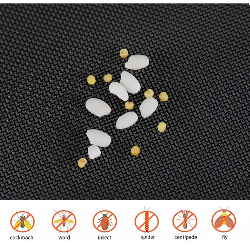 Black, Customized size，Window mesh with zipper Self-adhesive zipper,mosquito nets for windows anti mosquito window door curtain