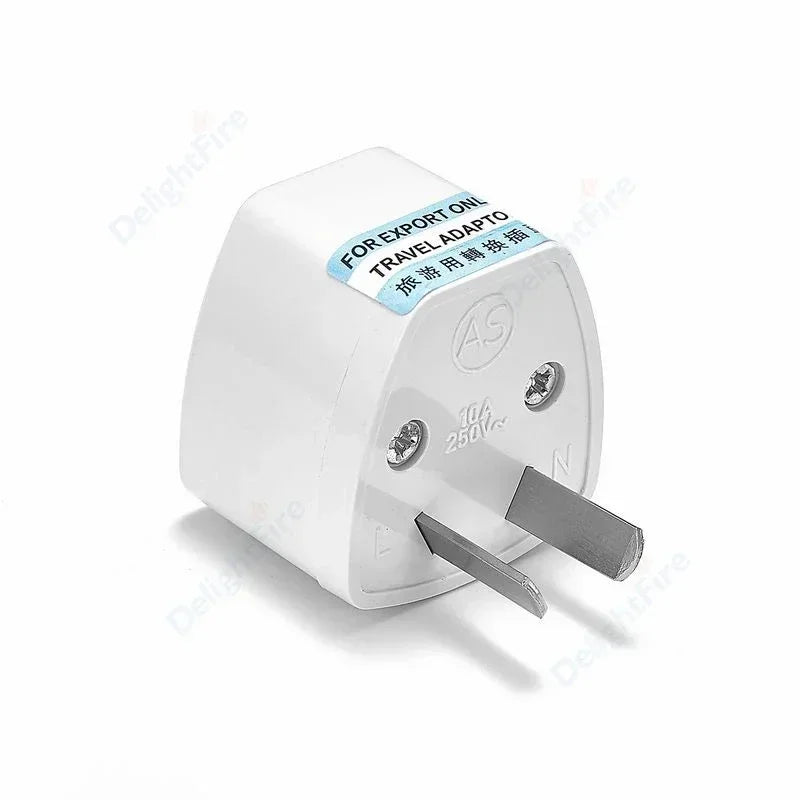 KR Plug Adapter Multifunction Universal AU UK US To EU Electrical Socket Type E/F France Spain Plug Travel Adapter AC Outlet