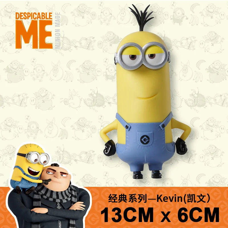 Authentic Full Series Toys Set Miniones Kevin Bob Gru 3d Eye Despicable Miniones With Action Figures Toys For Kids Gifts
