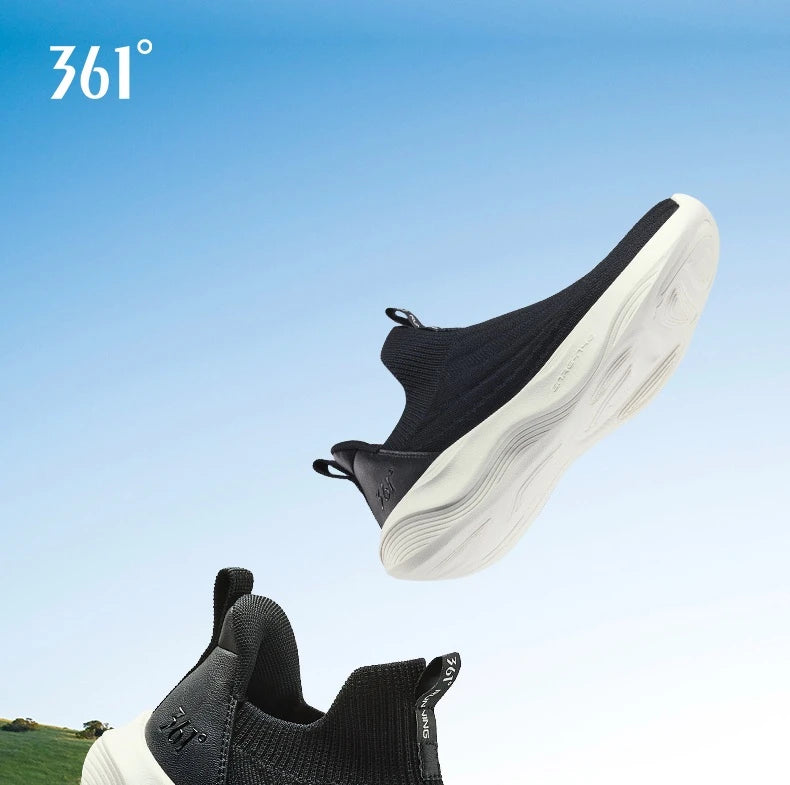 361 Degrees Women Running Shoes Spring New Mesh Thick Bottom Rebound Casual Shock-absorber Durable Female Sneaker 682512238