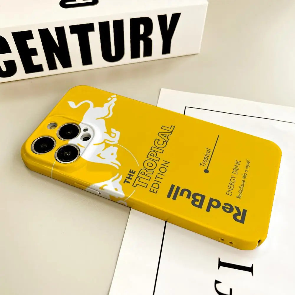 Fashion Red B-bulleS Logo Phone Case For IPhone 17 16 15 14 13 12 11 Plus Pro Max Mini Glossy HD Hard Cover Film Shell