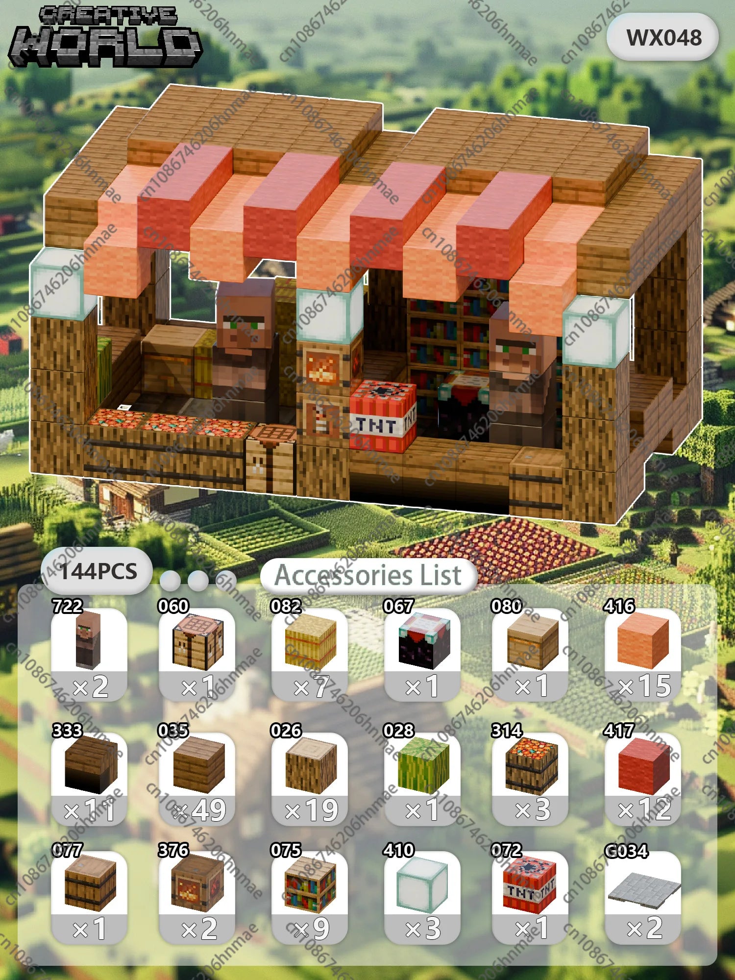 Magnetic Building Blocks Mine World Magnet Cube for Stacking Construction Brick Set Pixel Style Sensory Toys Kid Boys Girls DIY