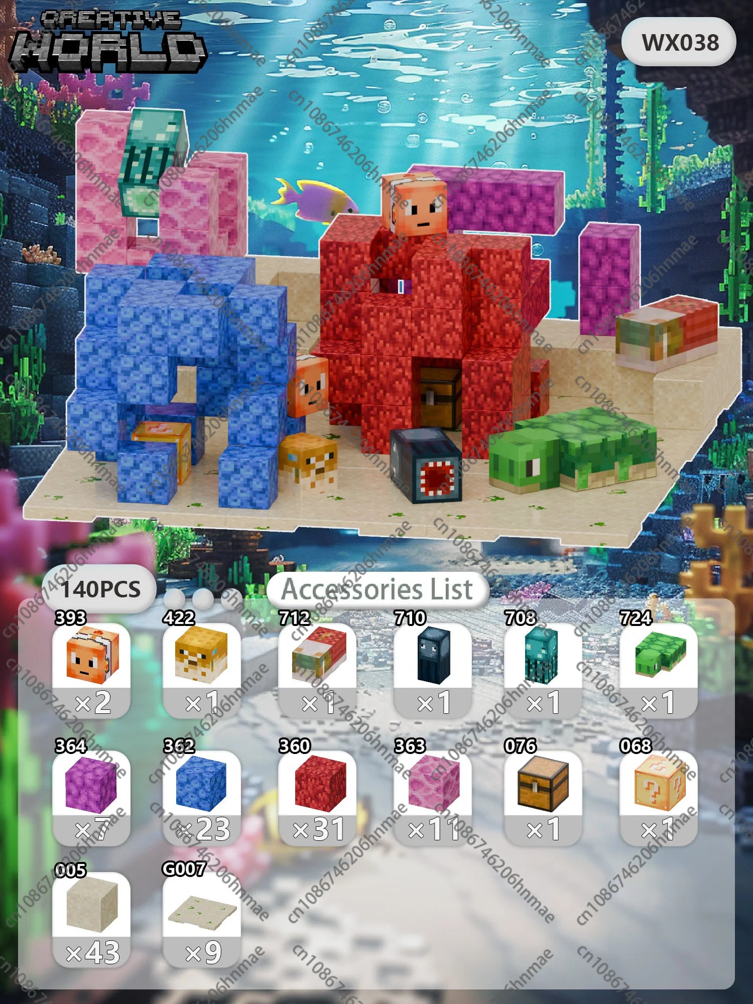 Magnetic Building Blocks Mine World Magnet Cube for Stacking Construction Brick Set Pixel Style Sensory Toys Kid Boys Girls DIY