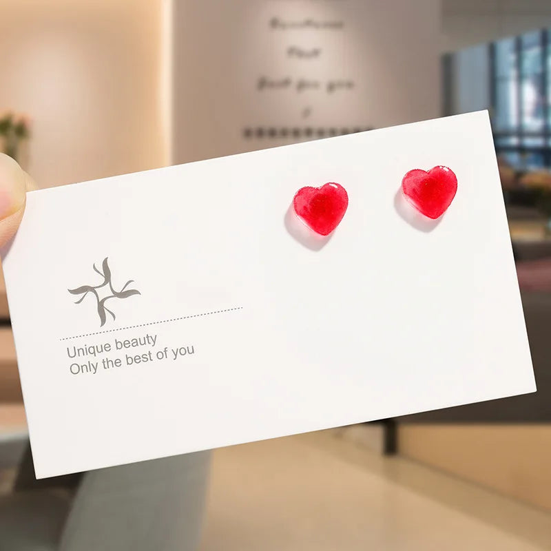 Round Magnetic Non-Piercing Clips on Stud Earrings Cute Fruit Series Stainless Steel Ear Stud Fashion Jewelry Sweet Girls 1 Pair