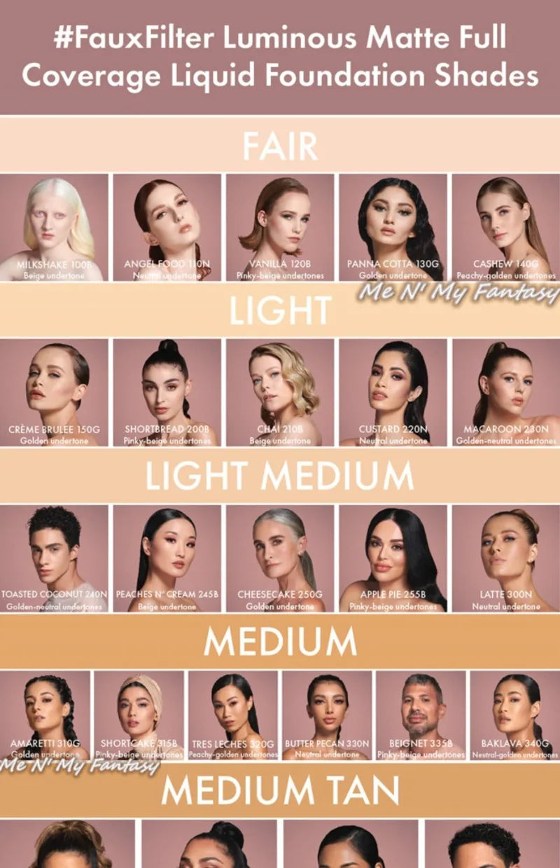 Huda Beauty Flawless Liquid Foundation Matte Concealer Long-lasting Moisturizing Nourishing Facial Makeup Breathable Cosmetics