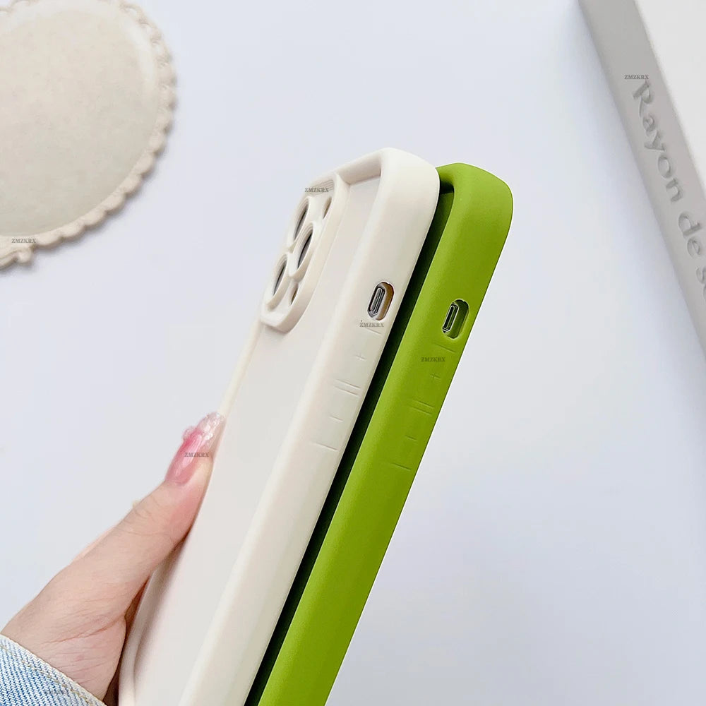 Crossbody Necklace Strap Adjustable Lanyard Silicone Phone Case For iphone 16 15 14 13 12 11 Pro X XR XS Max 7 8 Plus Soft Cover