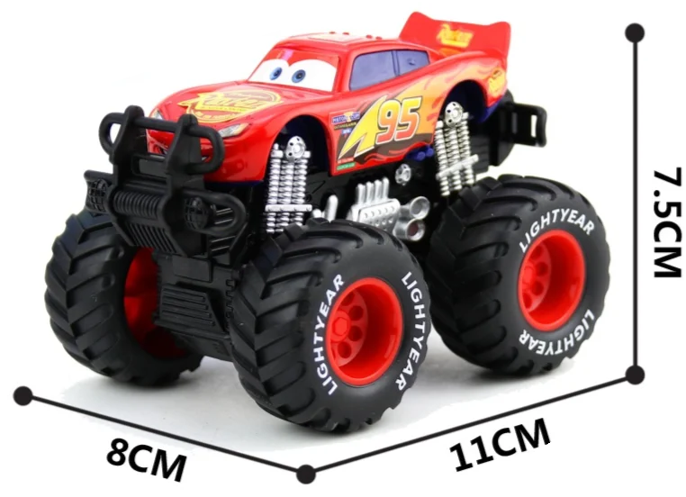 Disney Pixar Cars Toy Lightning McQueen Metal Mode Return Car Jackson Storm Mater Inertial Force Car Model Toy Kid Birthday Gift