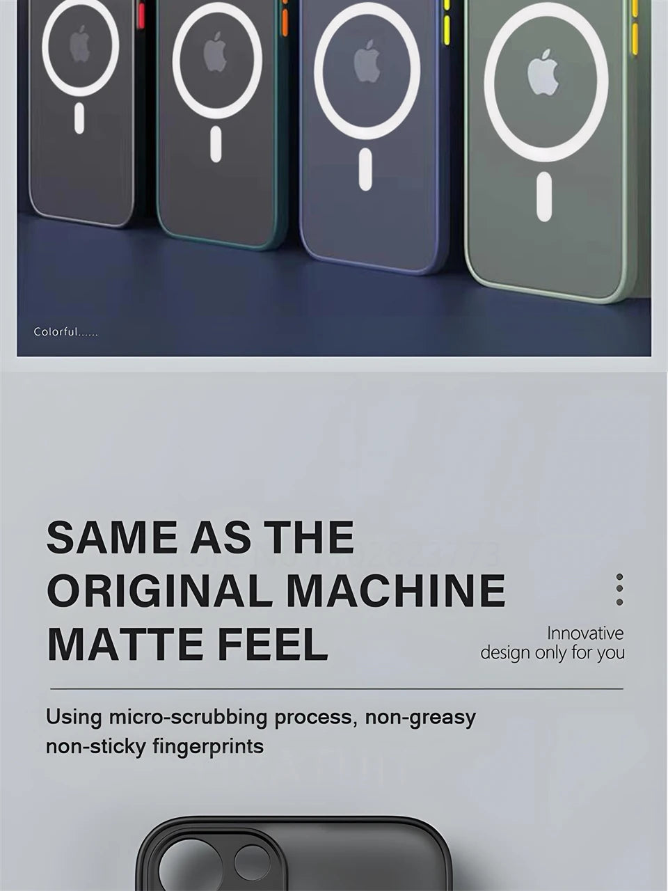 Luxury Matte For Magsafe Case For Apple iPhone 15 14 13 12 11 Pro Max Plus Magnetic Wireless Charging Soft Protection Accessorie