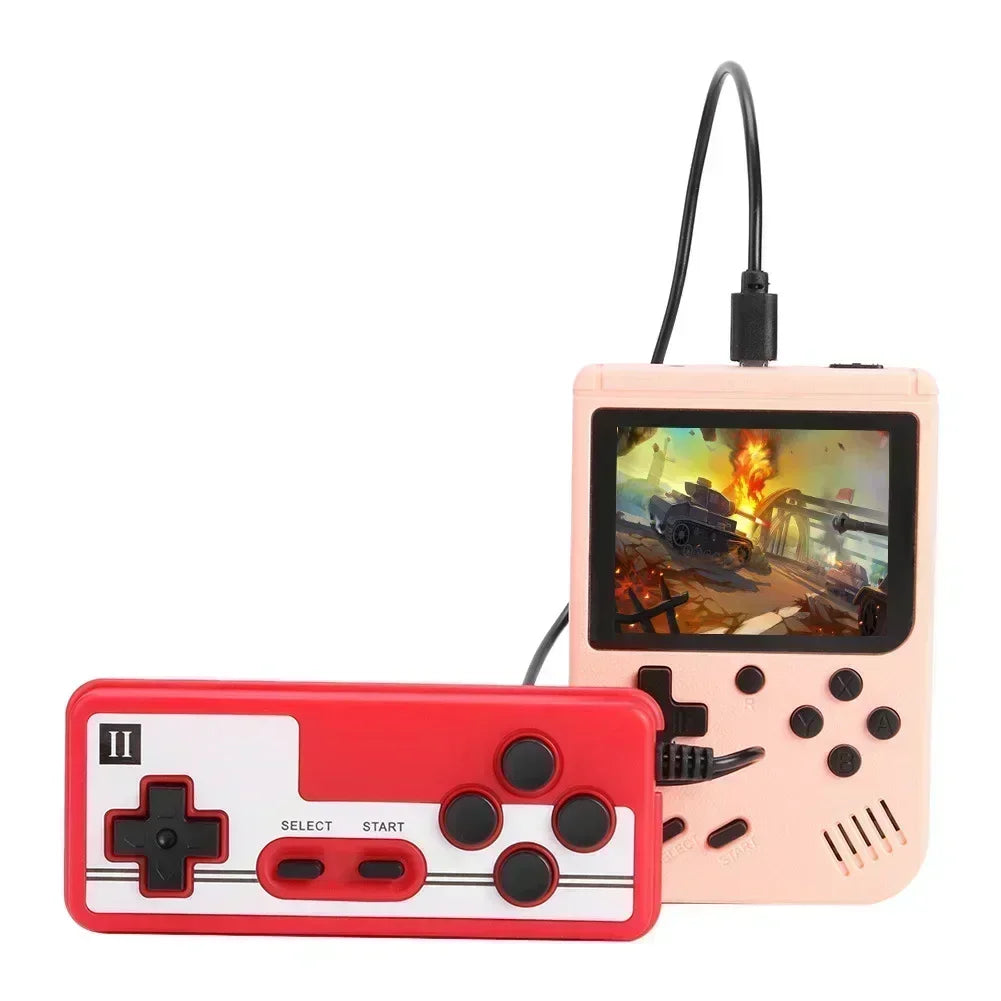 NGNG Portable Game Console with 500 Classic Retro Games 8 Bit 3.0-Inch Color Screen Perfect Birthday Gift for Kids