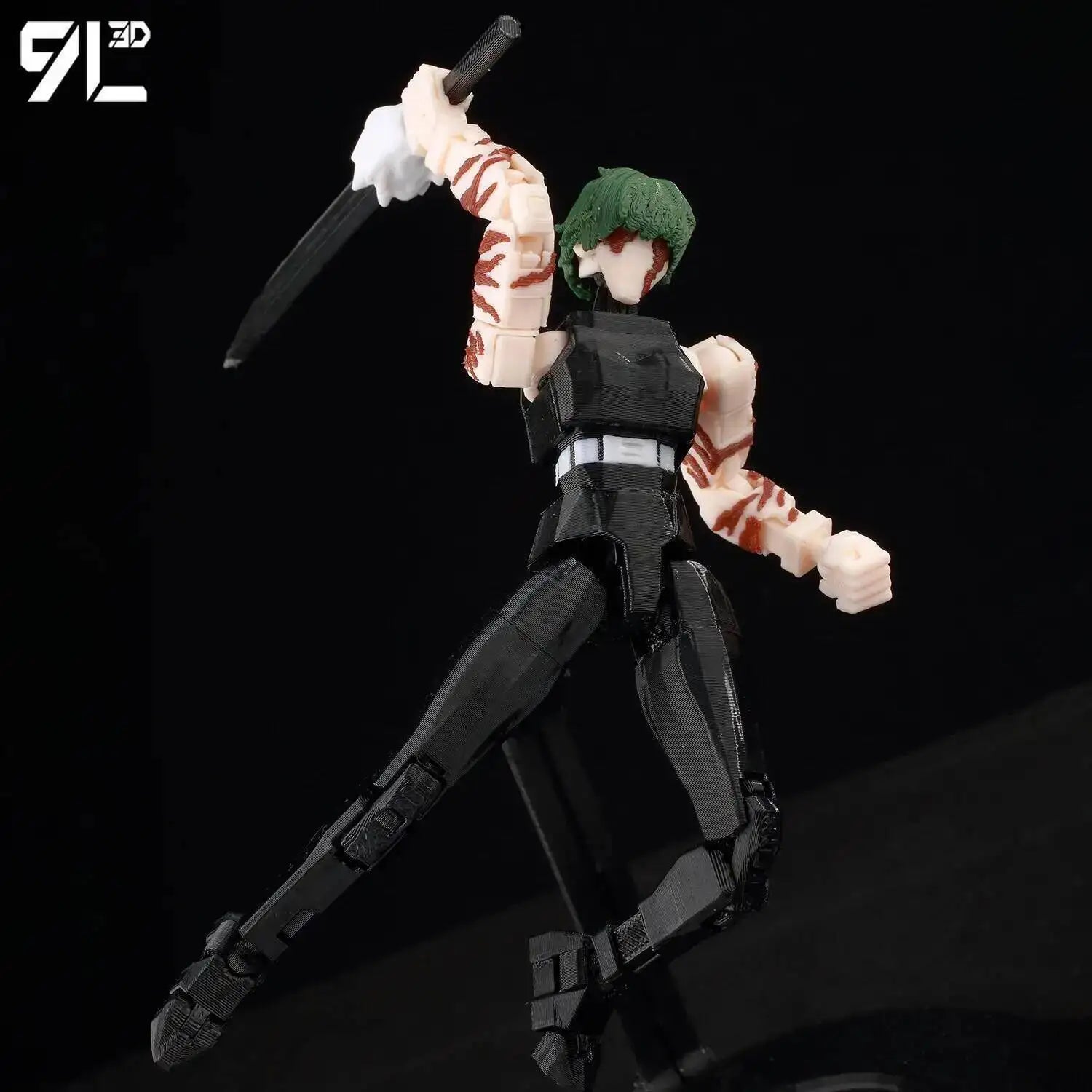 9L3D Printed Anime Jujutsu Kaisen Sukuna Yuji Yuta Satoru Gojo Lucky Dummy 13 Movable Shapeshift Action Figures Mannequin Toys