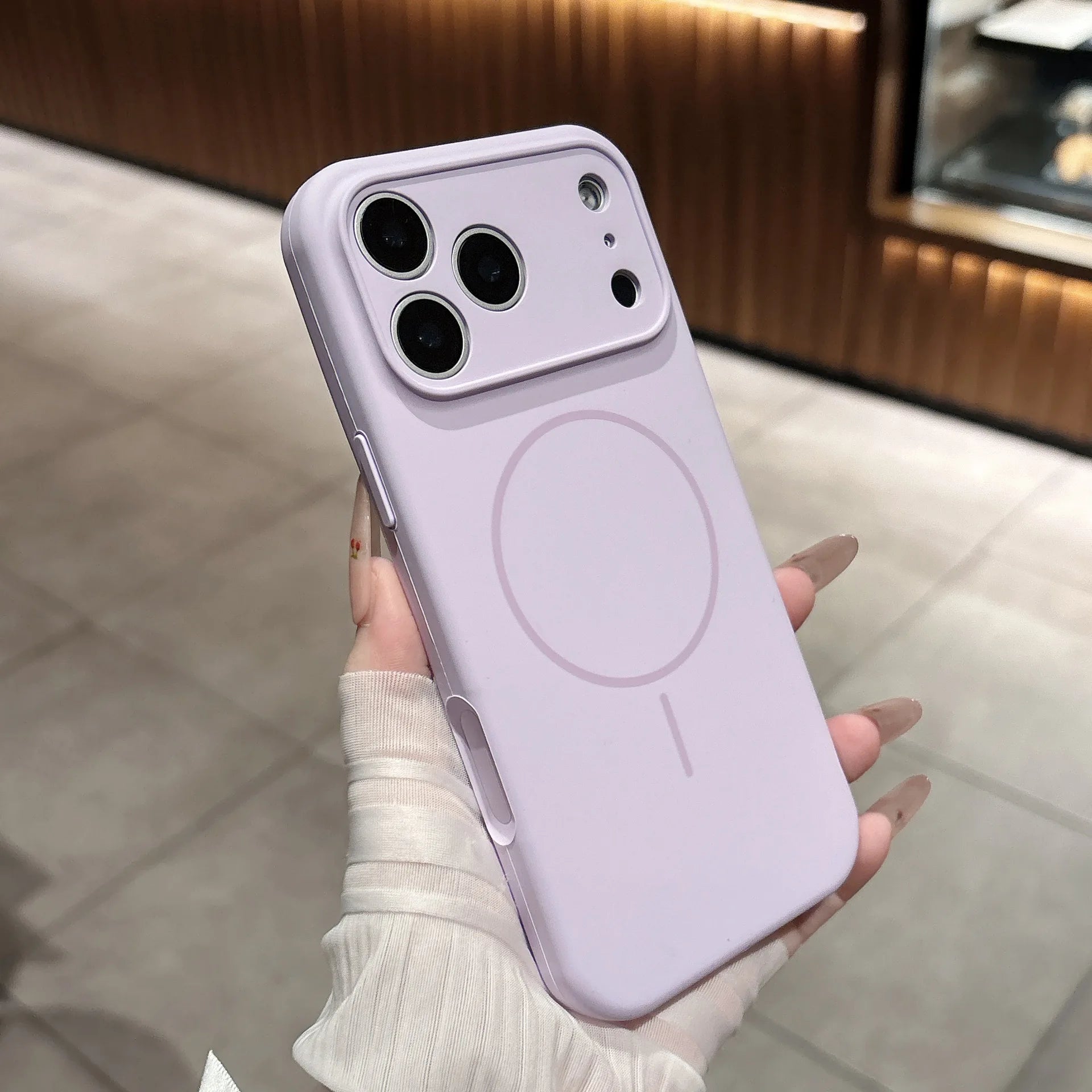 Liquid Silicone Phone Case For Magsafe For iPhone 17 16 15 14 13 Pro Max Air Plus Cases Magnetic Wireless Charging Soft Cover