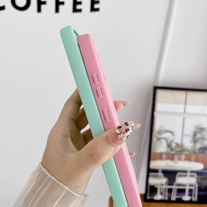 Strap Case For Samsung Galaxy S25 Ultra S21 S22 S23 Plus S24 FE S25FE A17 A56 Crossbody Lanyard Double Buckle Cord Soft Cover