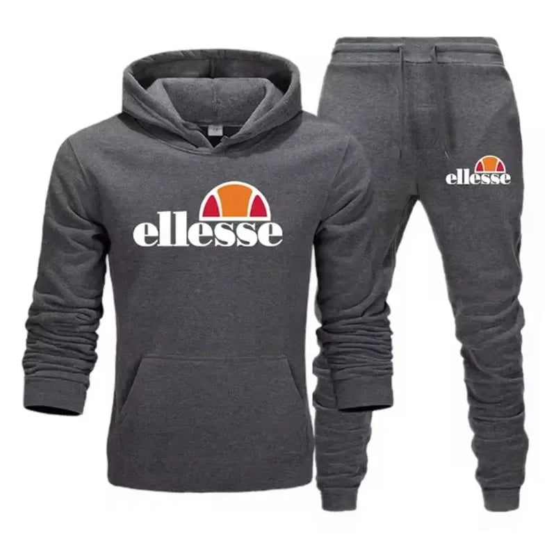 Hoodies, hoodies, men's autumn and winter sports and leisure suits, trendy brand American high street versatile printed jackets,