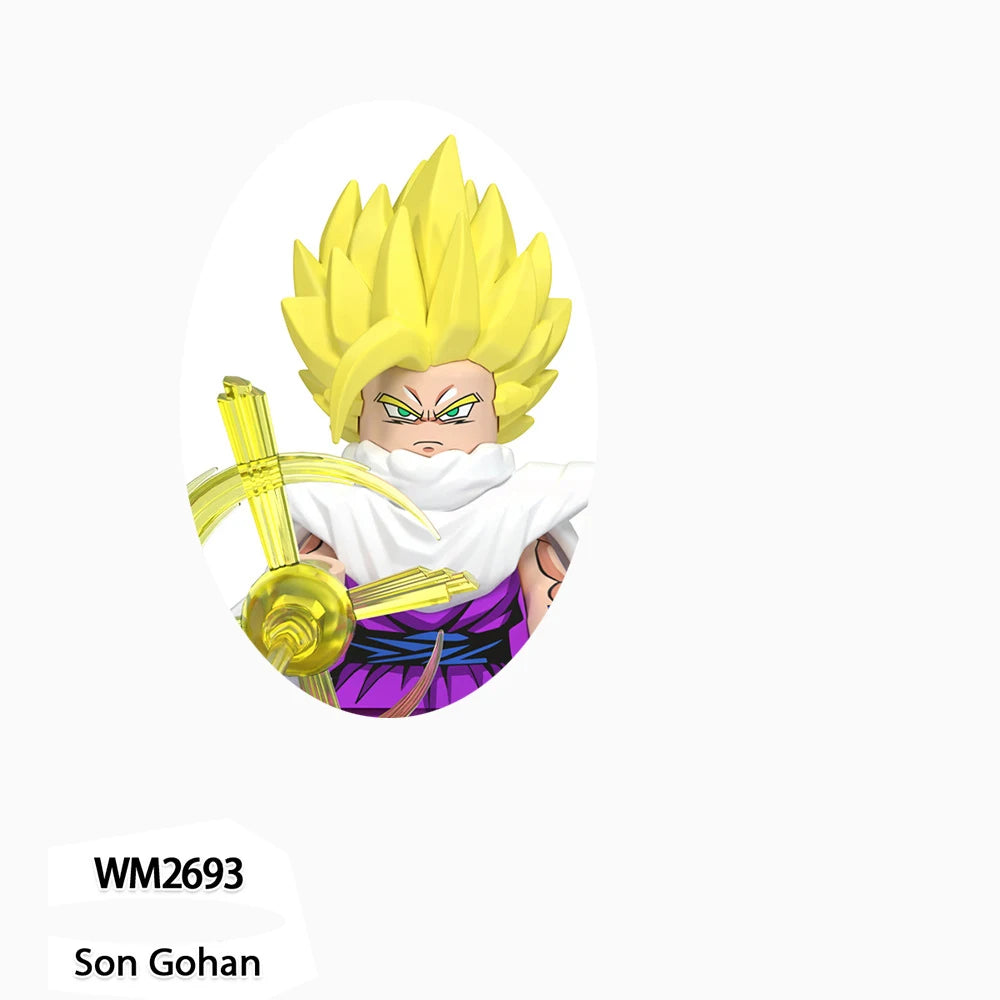 TP1014 TP1019 Japan Adventure TV Shows Mini Building Blocks Bricks With Balls Action Figures Educational Toys For Children Gifts