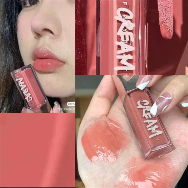 Fenty Beauty 9 Colors Colorful Lip Gloss Waterproof Liquid Lipstick Nude Pink Lips tint Makeup Lip Glaze Cosmetics Red Lip Stain