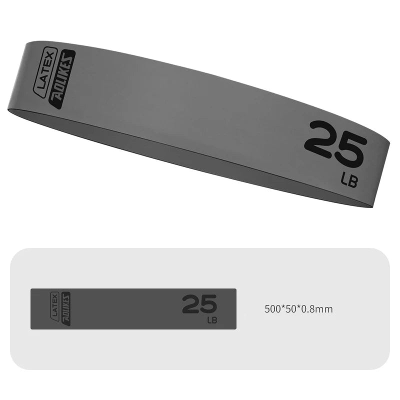 AOLIKES 1PCS Fitness Elastic Resistance Bands Home training yoga sport resistance bands Stretching Pilates Crossfit Workout Gym