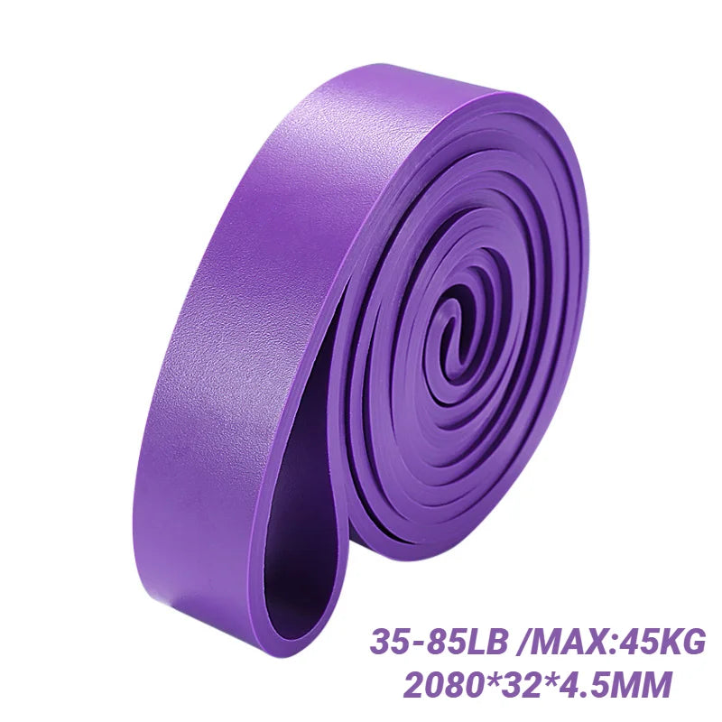 Workout Pilates Latex Resistance Band Exercise Elastic For Sport Strength Pull Up Assist Heavy Duty Fitness Equipment Tough Pull