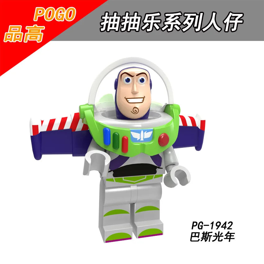 Disney Building Blocks Cartoon Comedy Simpson Family Mini Model Figures Assemble Action Bros Figures Building Blocks Toys